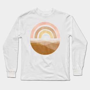 Watercolor Rainbow Long Sleeve T-Shirt